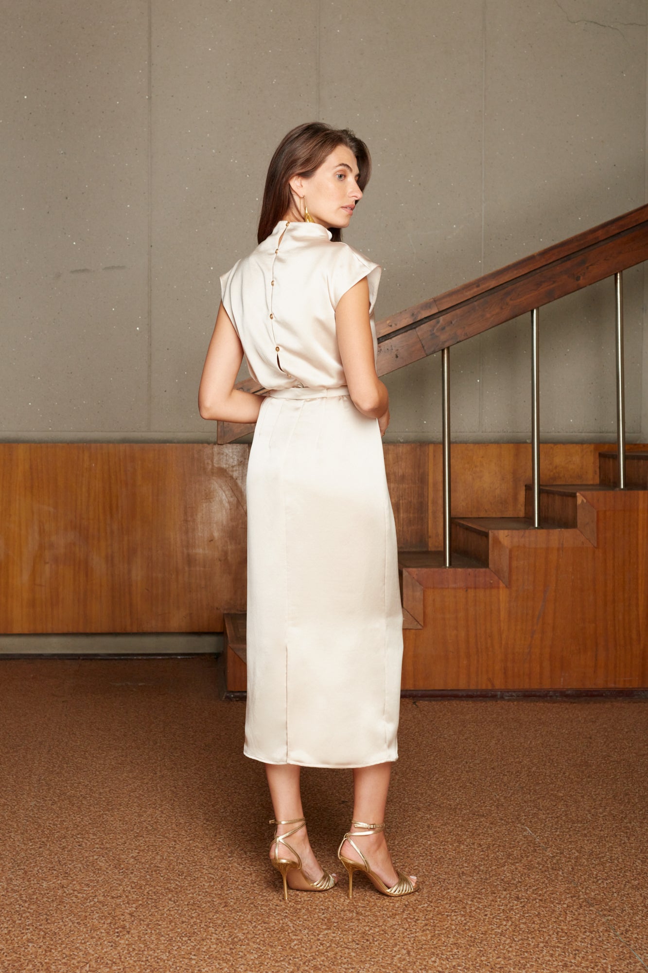 neutral bridesmaid dresses