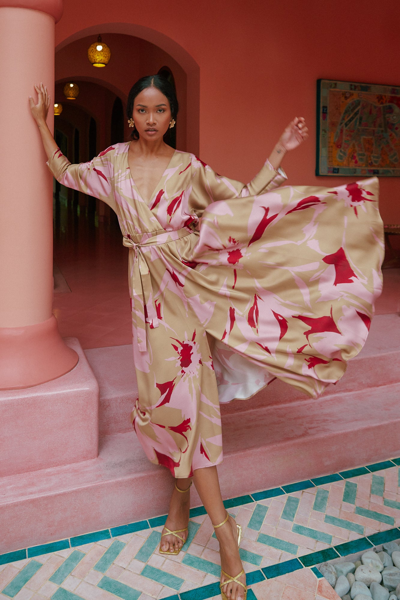 Pastel Midi Dress