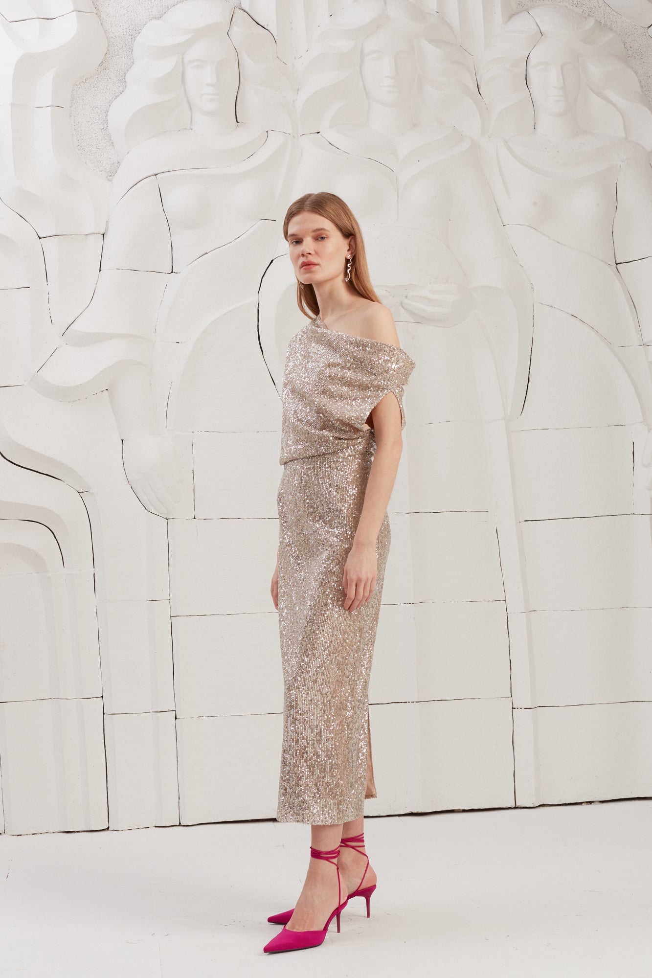 Sequin Evening Dress