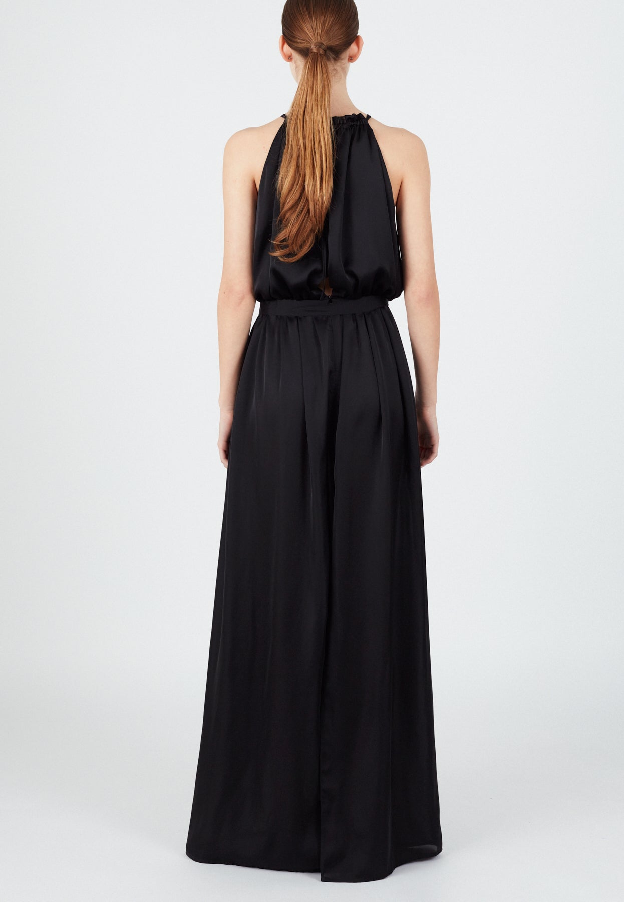 black bridesmaids dress
