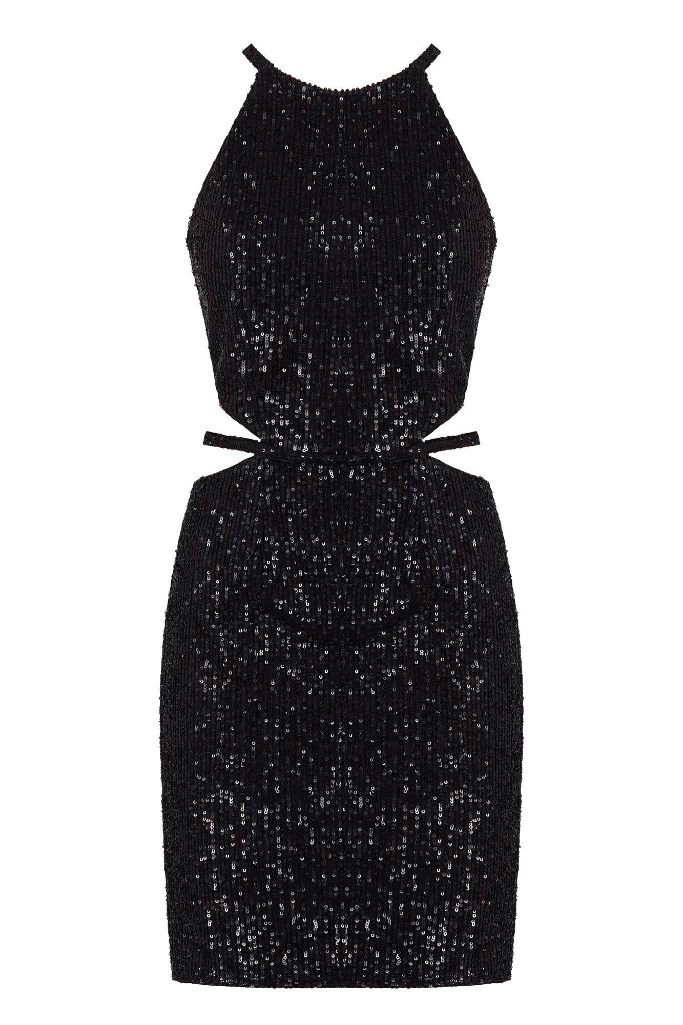 little black sequin dress