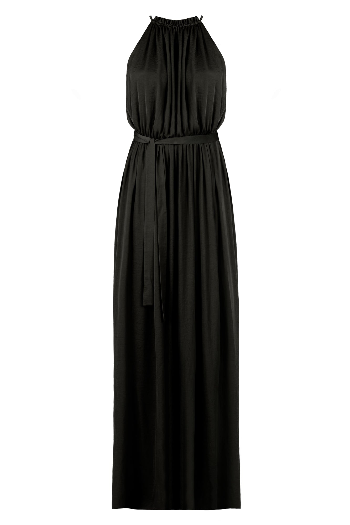 black wedding guest dress